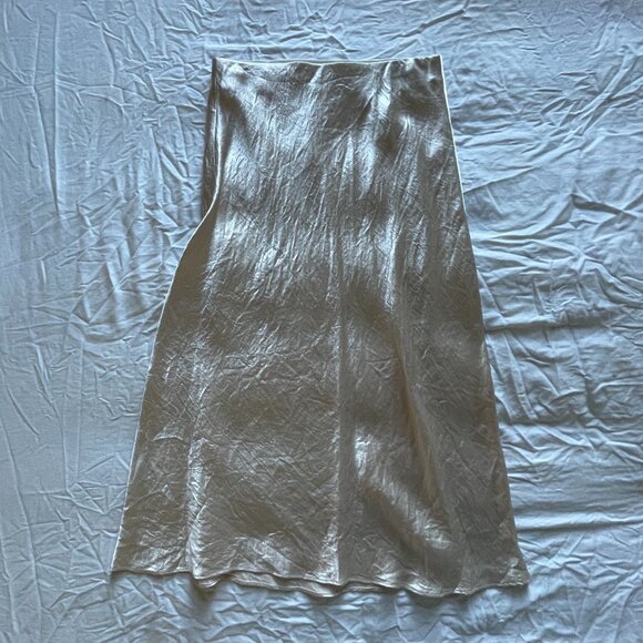 Aritzia Slip Midi Skirt - Picture 1 of 4